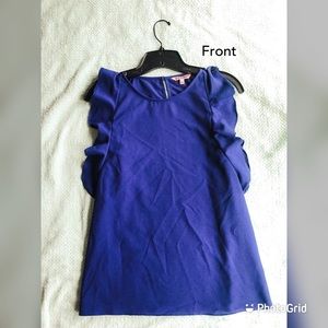 Juicy Couture Sapphire Blue Business Top